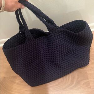 Naghedi St Barths Large Tote - ink blue